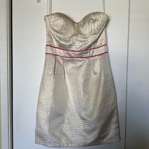 Minuet Strapless Dress